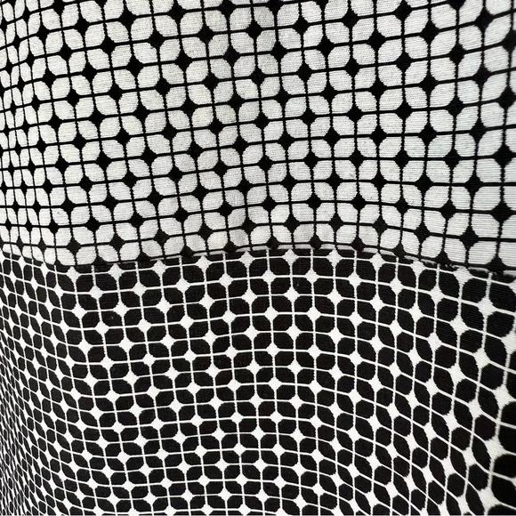 NWT Vintage TALK OF THE WALK Sleeveless Contrast Shift Day Dress—SZ. Medium - Picture 3 of 15